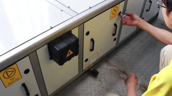Holtop HVAC 물 공기 환기 판 전기 열교환기 알루미늄 - Recuperator